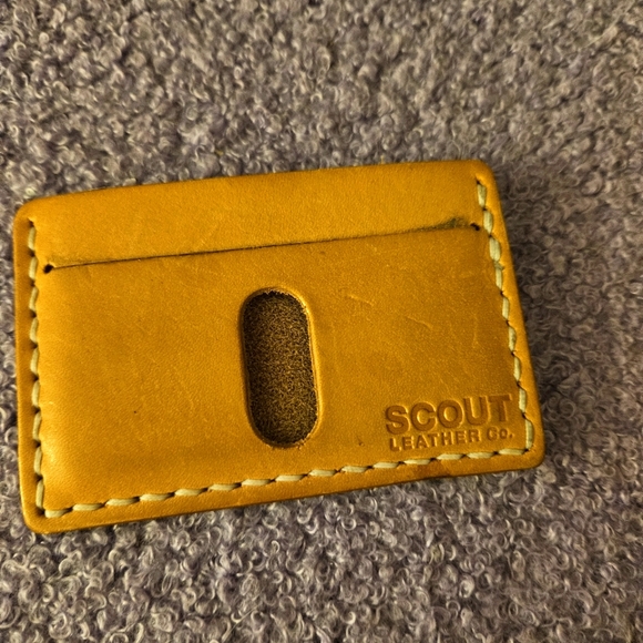 Scout Leather Card Holder - Picture 1 of 4